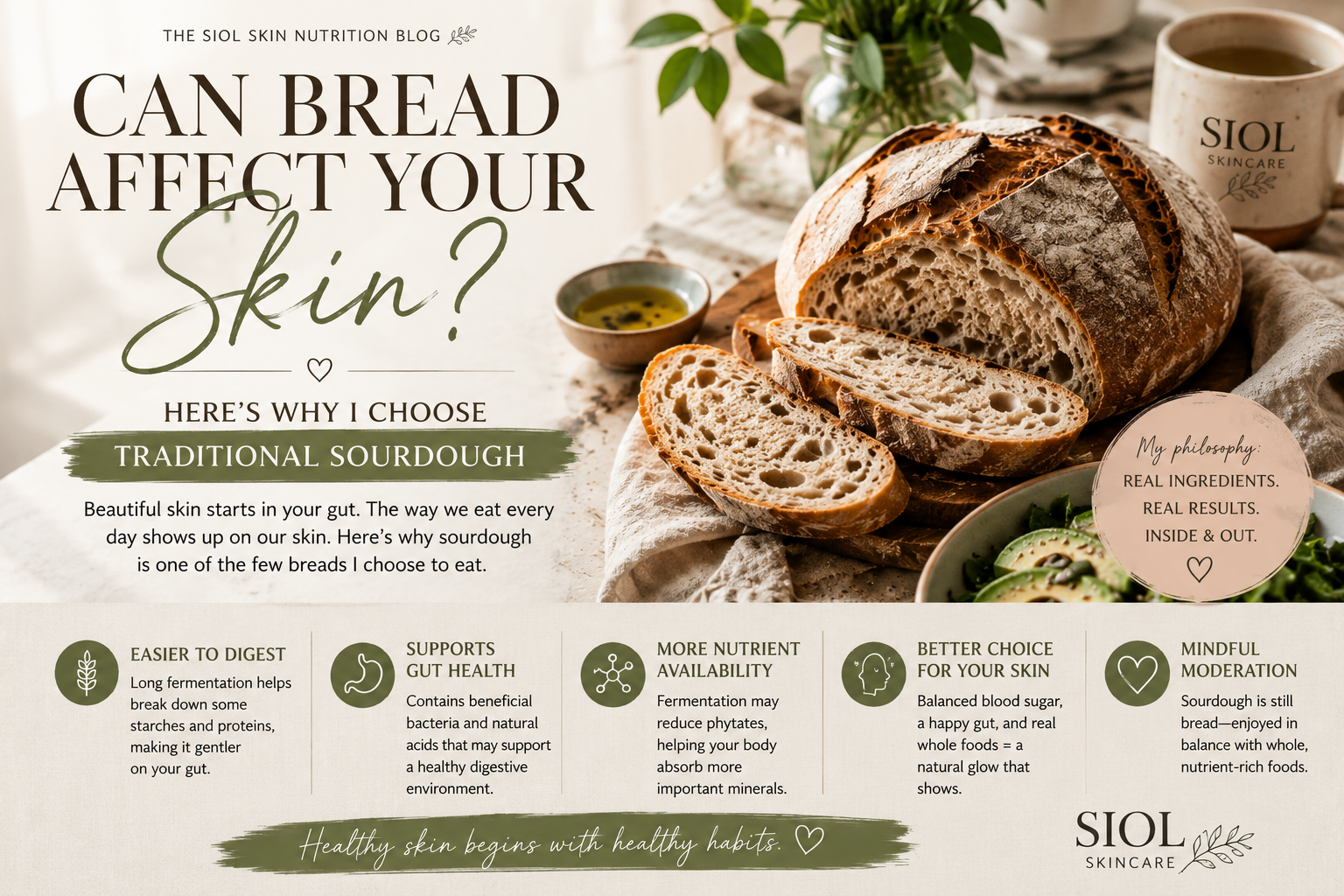 Can Bread Affect Your Skin? Here’s Why I Choose Traditional Sourdough