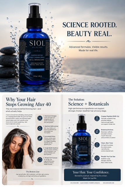 Why Your Hair stops Growing After 40: The Science Behind Thinning Hair and What You Can Do about It